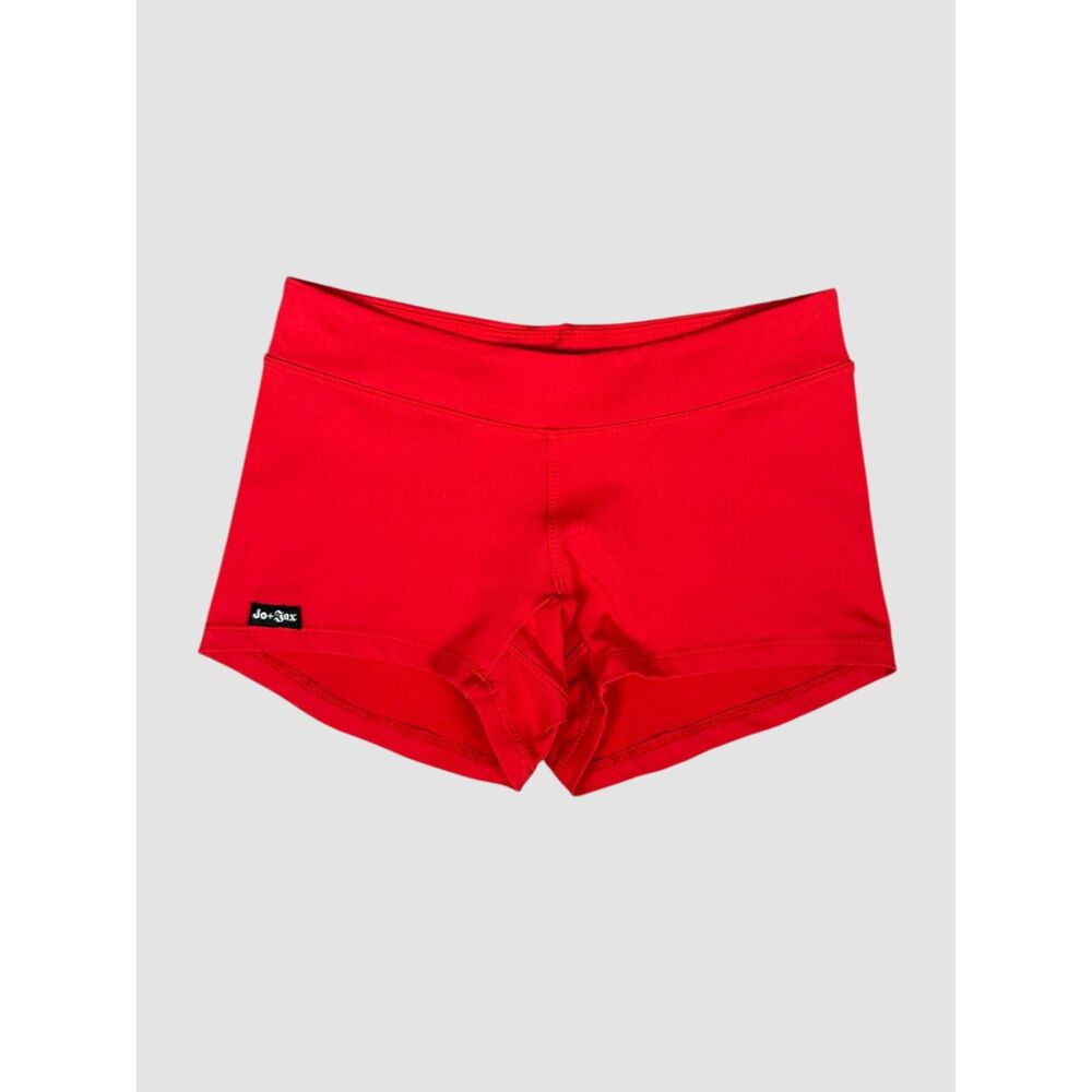 Jo+Jax  Dance Shorts Red Petite XS